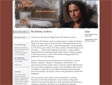 Tablet Screenshot of byjohnny.johnnydepp-zone2.com