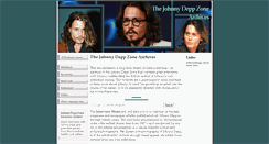 Desktop Screenshot of johnnydepp-zone2.com