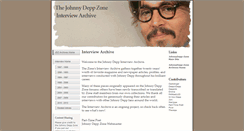 Desktop Screenshot of interview.johnnydepp-zone2.com
